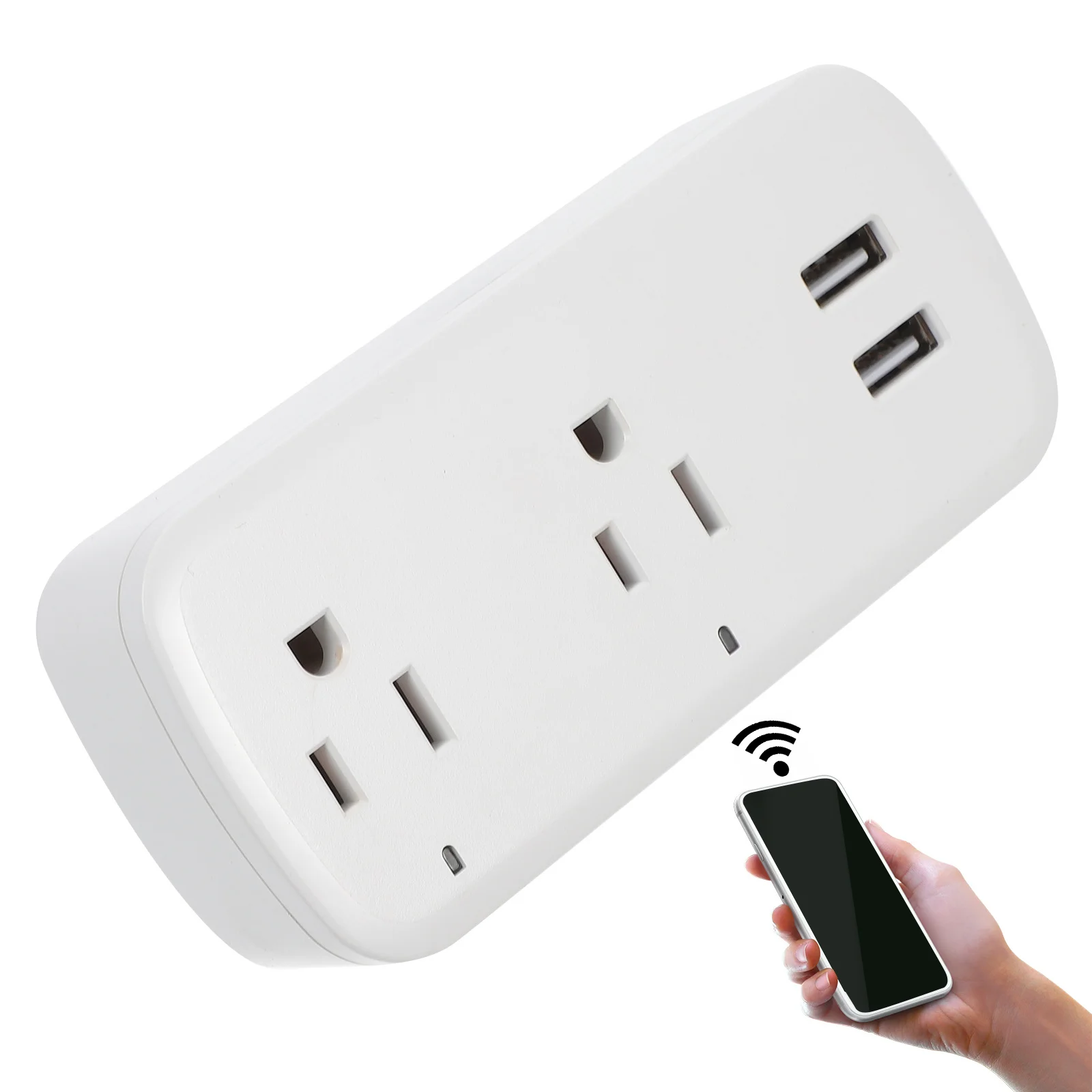 

1Pcs WiFi Professional Durable Home Power Socket Us Plug Wireless Smart Outlet Remote Control USB Charging