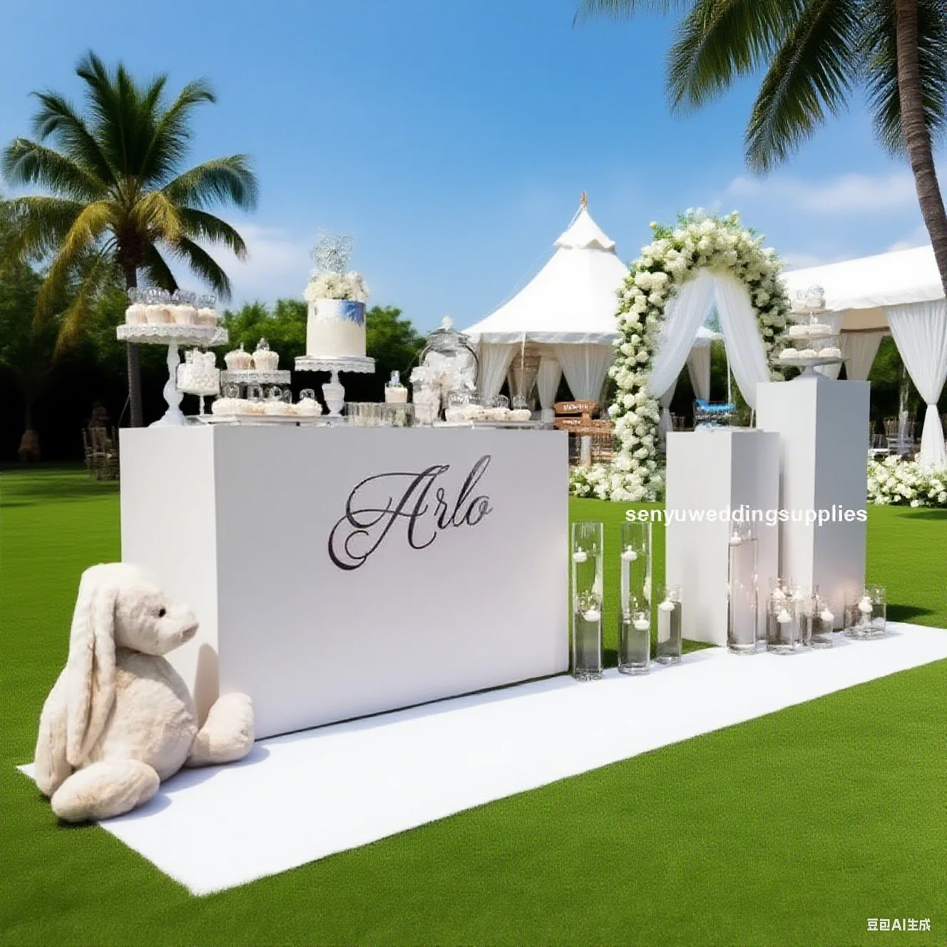 

самый большой стол, 1 шт.) украшение для свадебного мероприятия, белый акриловый круглый обеденный стол, детский стол