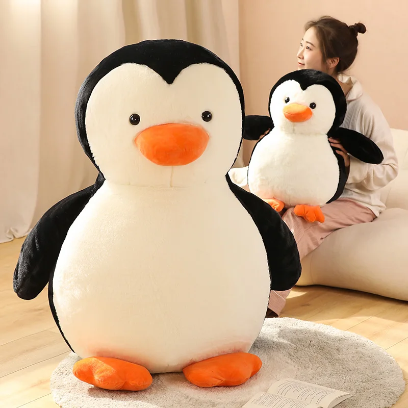 New Soft Fat Penguin Plush Toys Stuffed Cartoon Animal Doll Fashion Toy for Boys Lovely Girls Christmas Birthday Gift