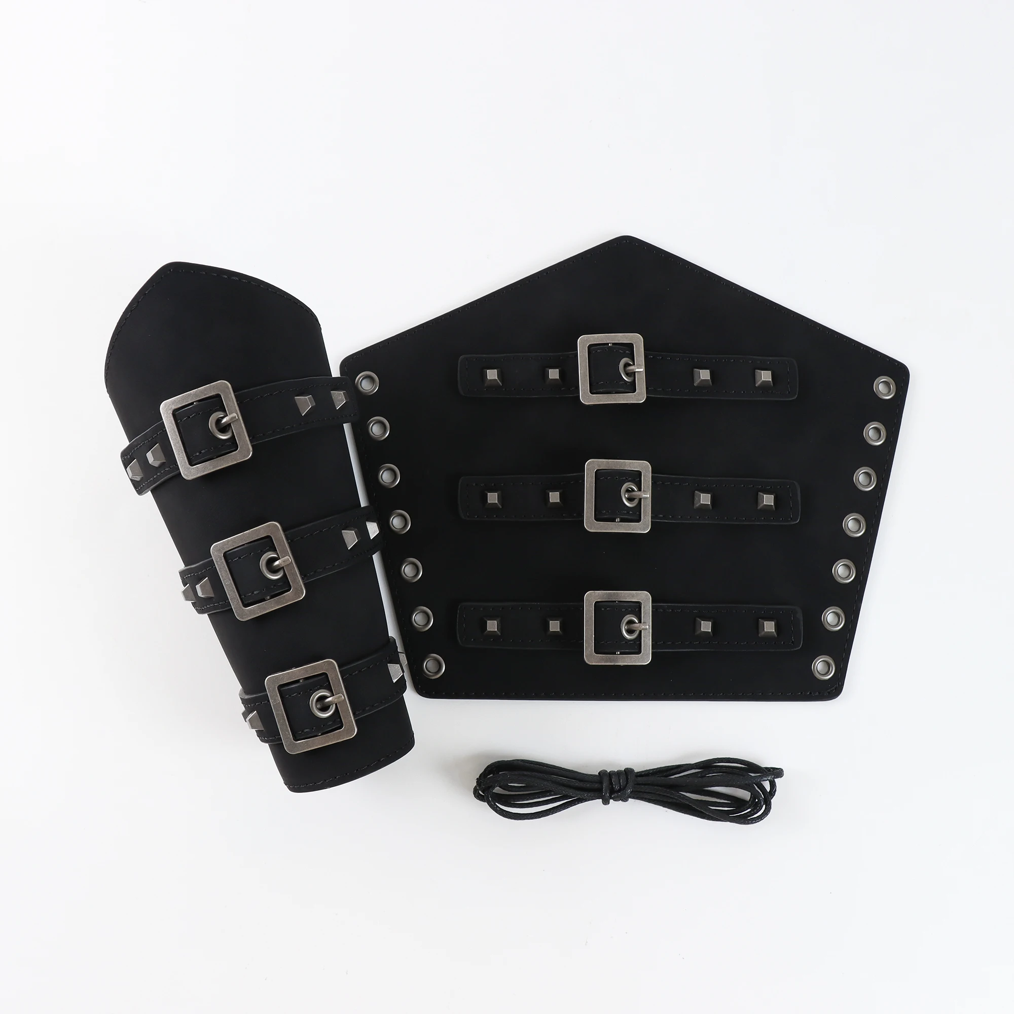 Clothing Accessories Set Medieval Knight Belt Viking Sheath Renaissance Knight Belt Retro Bag Wristband Cosplay Props