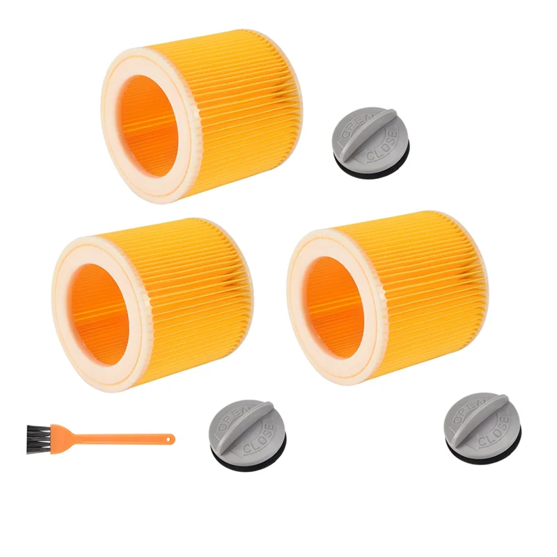 AT28-HEPA تصفية لنماذج فراغ كارشر WD2 WD3 WD1 MV3 MV2 WD2250 WD3.200 أجزاء مرشحات الغبار الهواء A2004 A2054 A2204 A2656