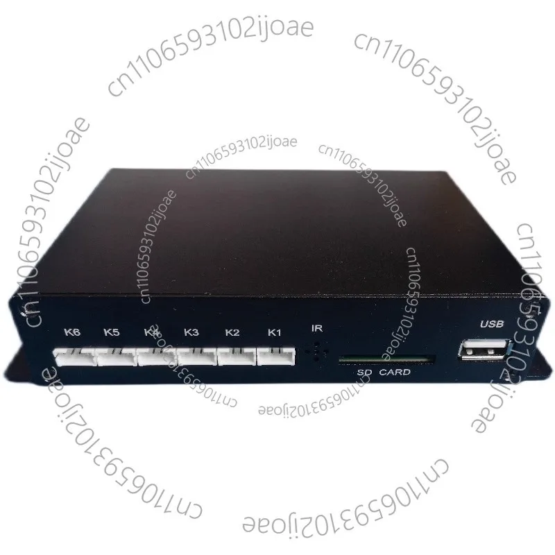 1005-12 Factory  Interactive 12 button auto play digital 5.1 audio output USB LCD advertising tv screen media player