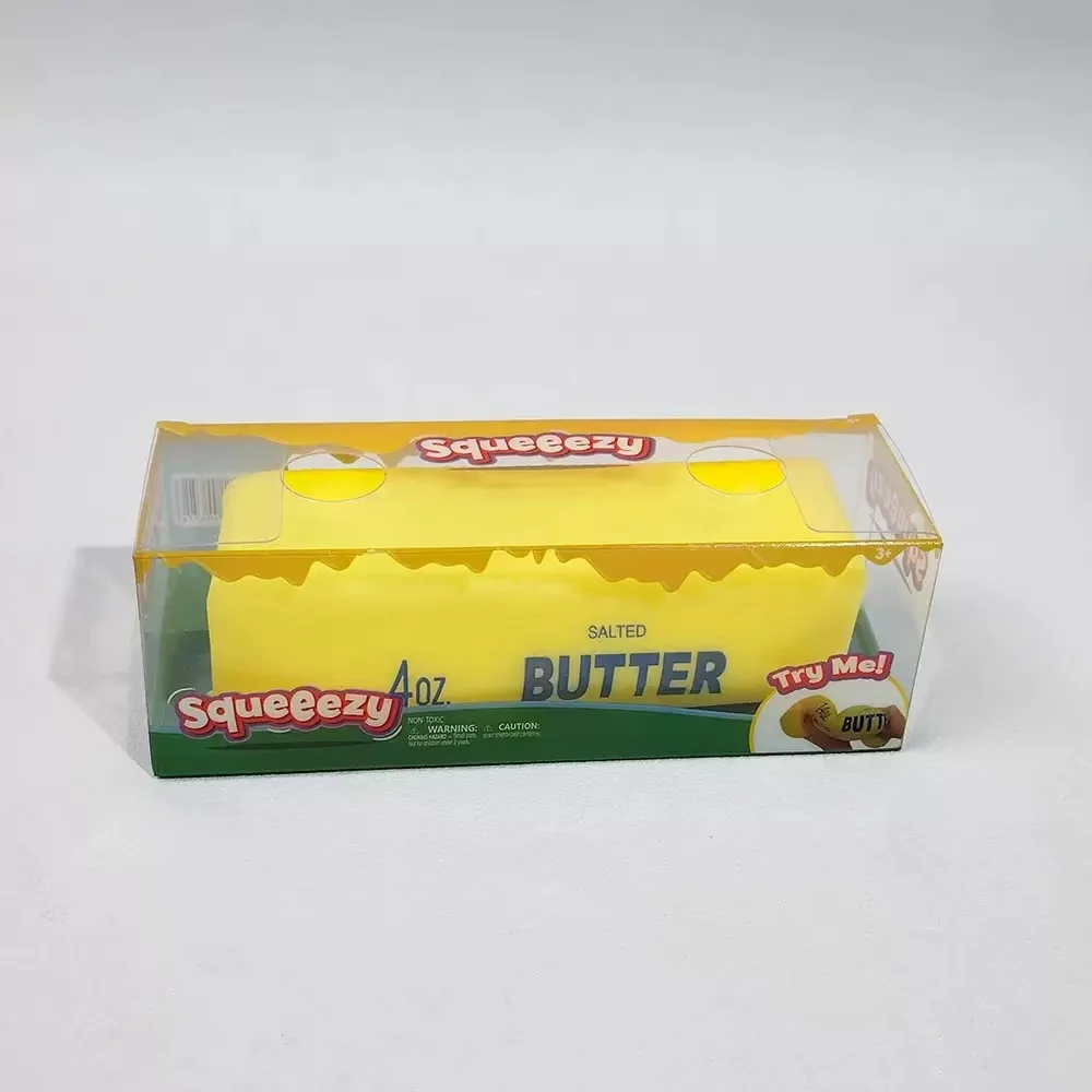 1 riesiger Butterstick-Spielzeugstab zum langsam quetschen, kreatives Stressabbau-Sensorikspielzeug in Butterstick-Form, Angstlinderung