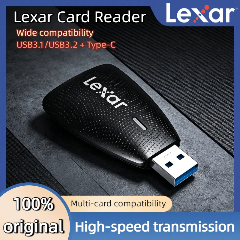 

Lexar SD MicroSD TF Card Reader USB3.1 USB3.2 Type-C for PC Laptop Smart microsd Memory Card Reader SD Adapter
