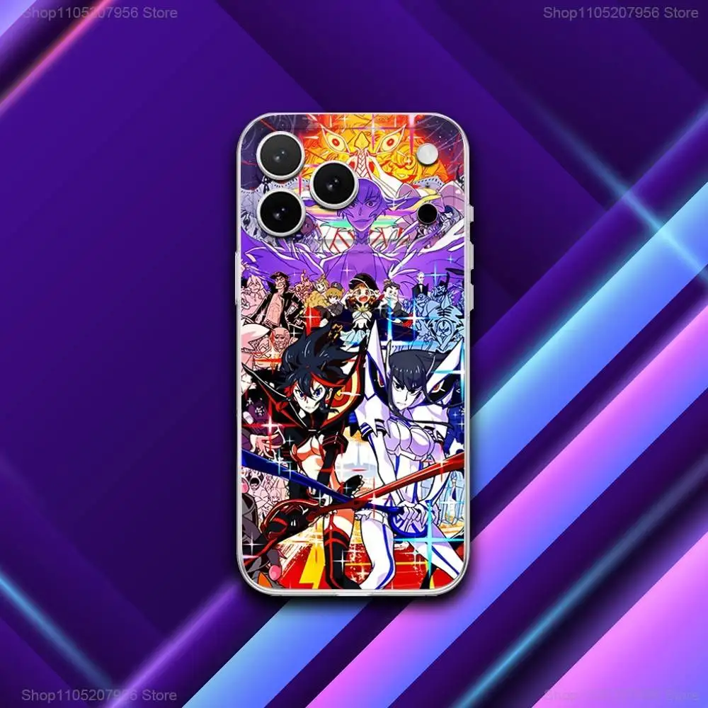 K-kill la Anime kill For iPhone 11,12,15,14,13,17,16,Pro,Plus,E,Max,Air,Mini Magnetic Frosted Cover Phone Case