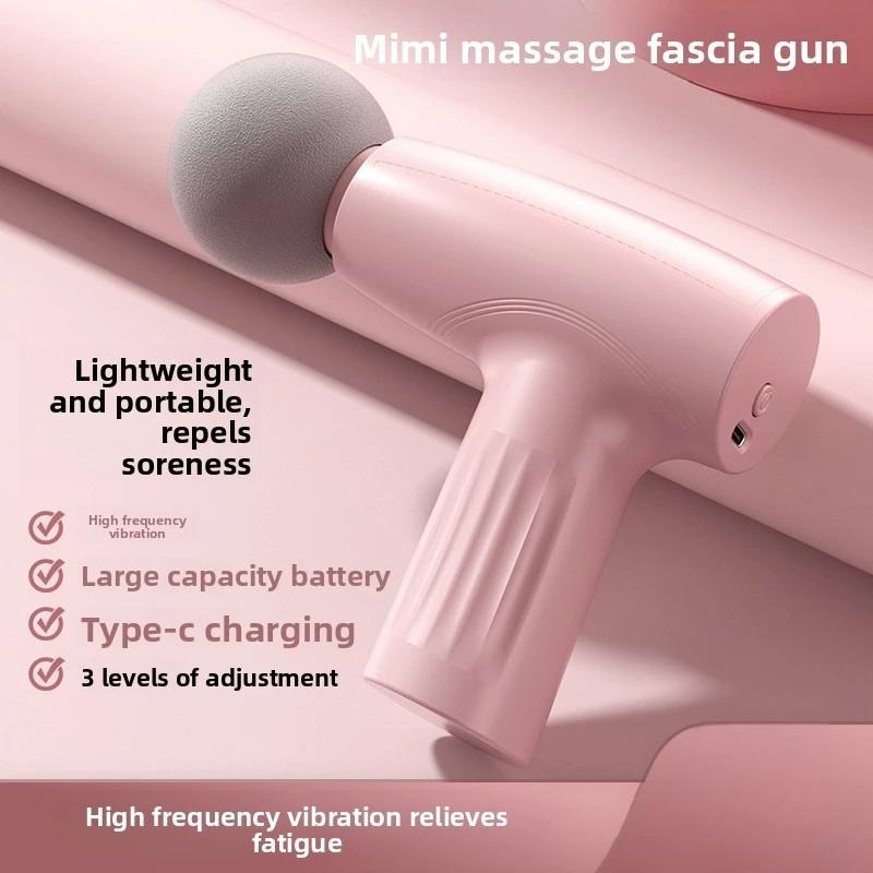 Mini Portable Massage Relaxer Multi-speed Full Body Waist Impact Muscle Soothing Tool