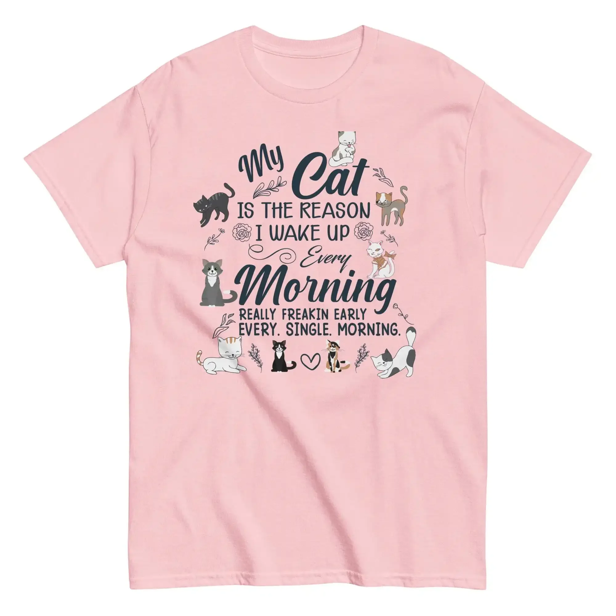 

Cat Lover T Shirt Unique Design Trendy Style classic tee