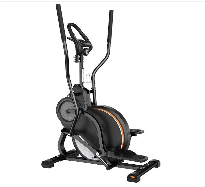 Pro Cardio Climber Stepping Elliptical Machine, 3 in 1 Elliptical, Total Body Fitness Cross Trainer with Hyper-Quiet Magnetic D