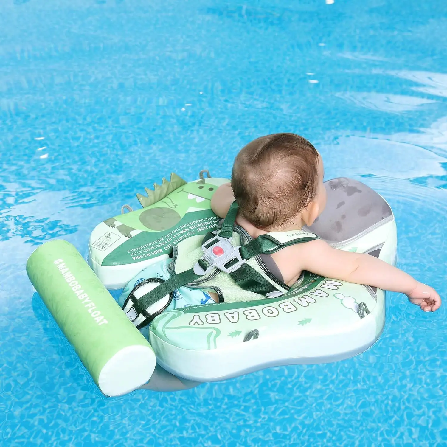 2024 Nieuwste Baby Zwembad Float Niet-Opblaasbare Baby Float Kinderen Zwemring Met Zonnescherm En Water Speelgoed