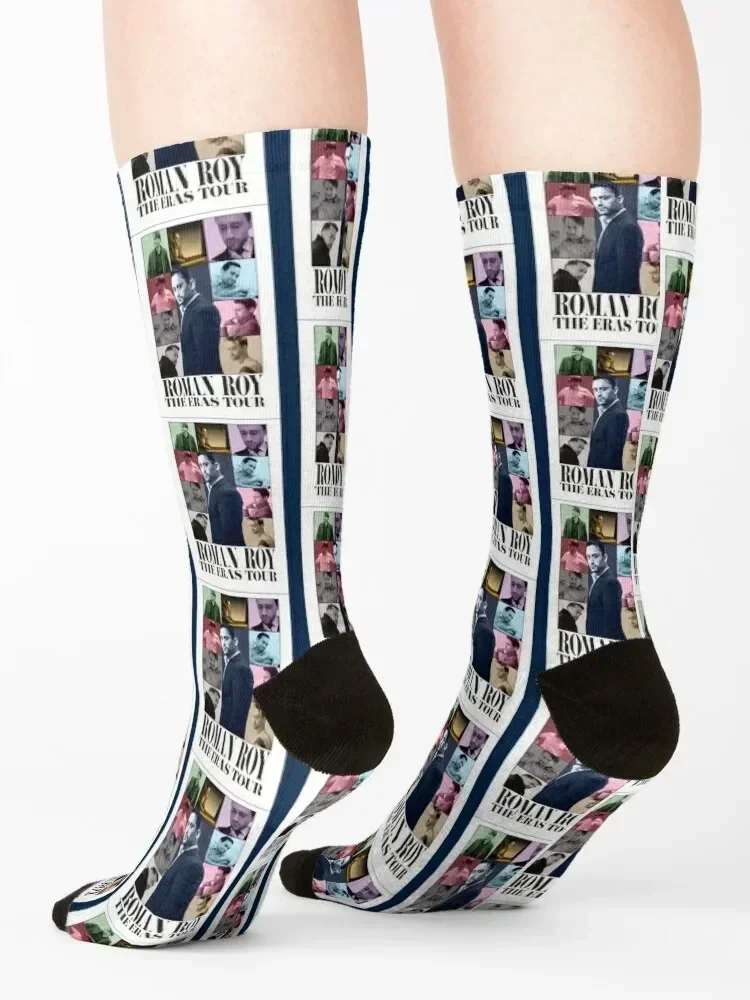 Roman Socks happy cartoon christmass gift fashionable Socks Men Women's