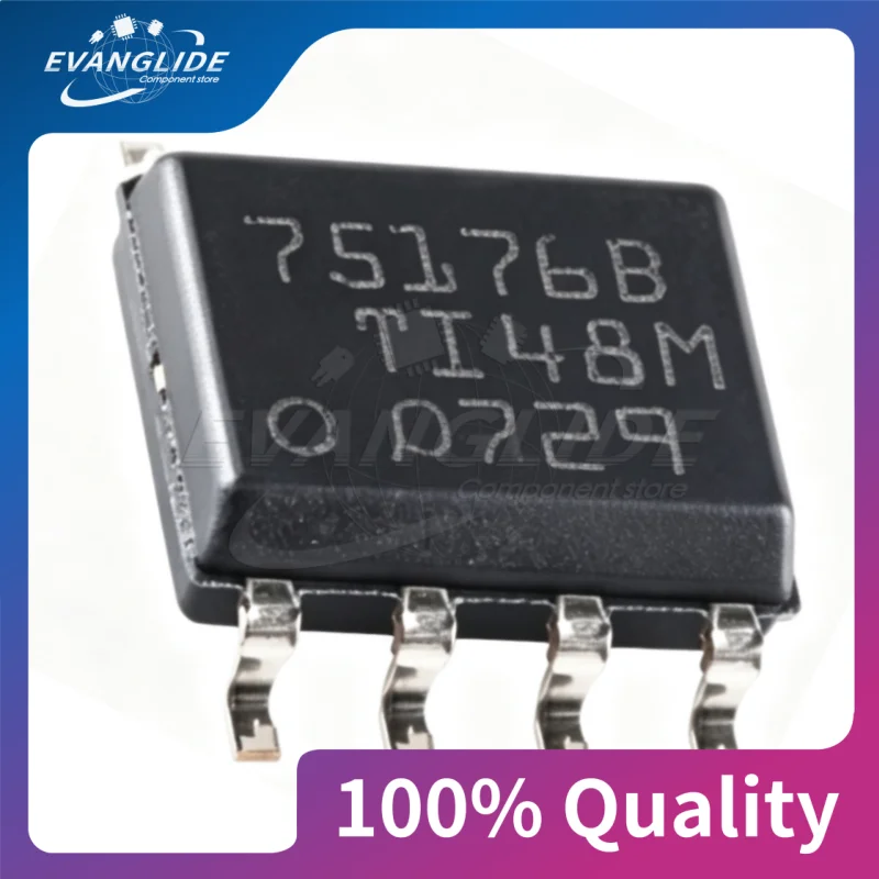 5 PCS/LOT BRAND NEW 75176B SN75176BDR SOP-8