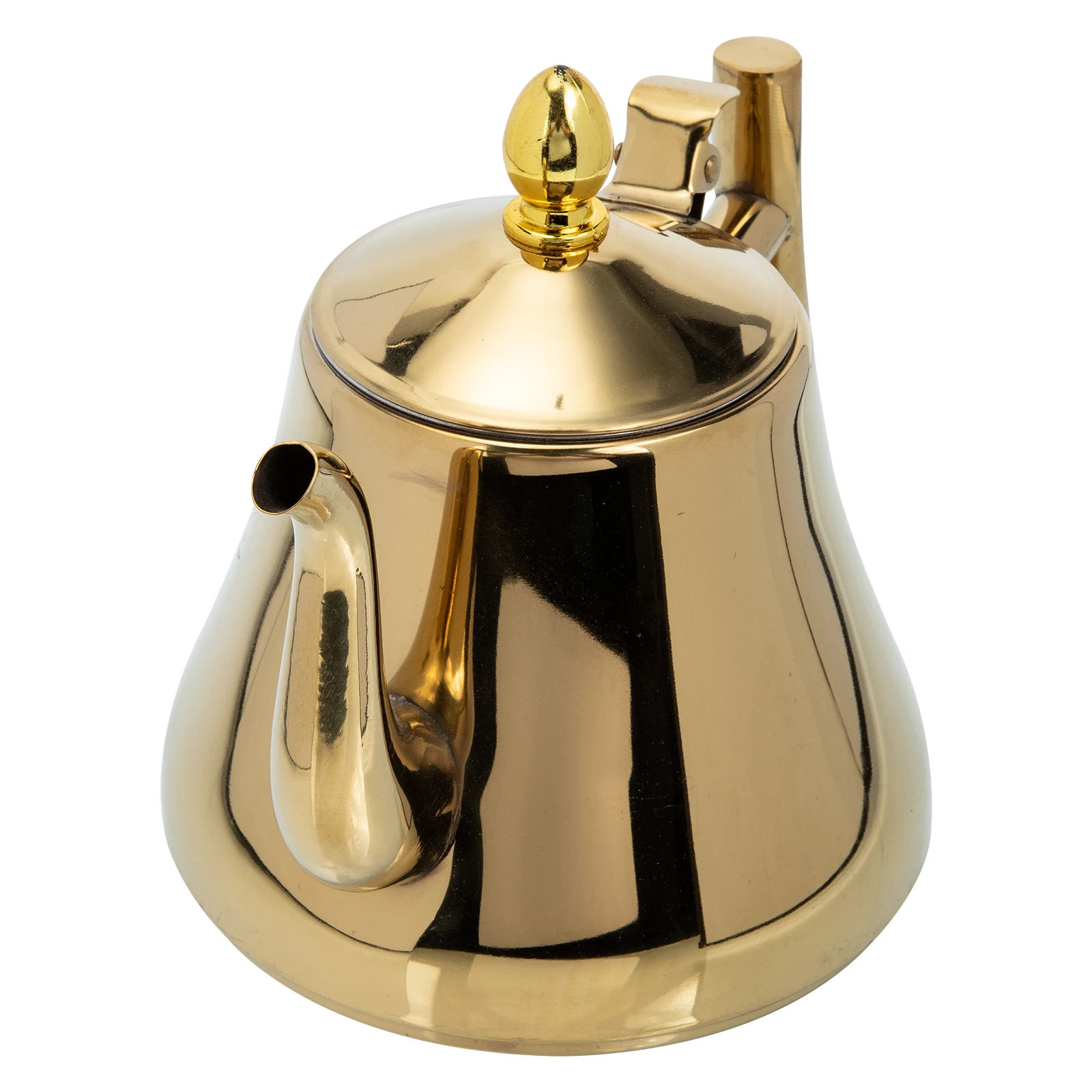 

Stainless Steel Cold Water Jug Kettle Teapot Stove Top Filter Strainer Infusers Large Capacity Anti Scald Handle Practical