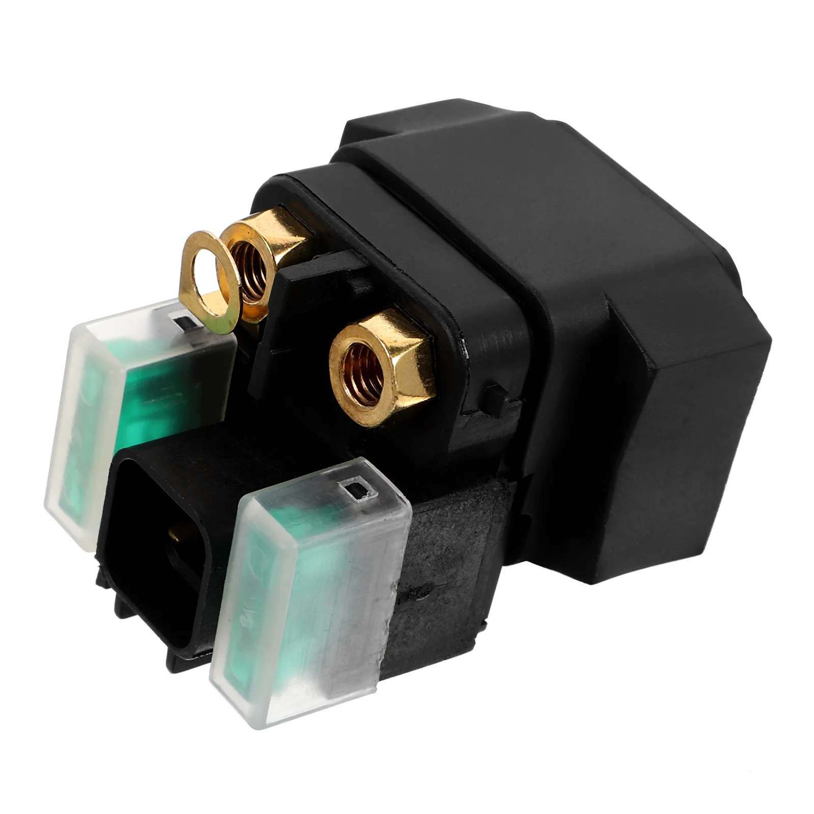 Motorcycle Starter Solenoid Replacement Direct Fit Heavy Duty Electric Solenoid Valve for Reliable Starting and Circuit Safety