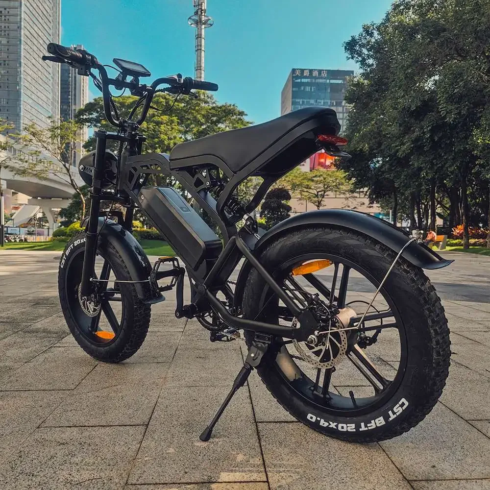 Warehouse Ready Stock V20 Electric Bike 1000w Ebike Fat Tire E-bike 250w Electric Bicycle USA EU Adult Hybrid Fatbike 25km/h 48V