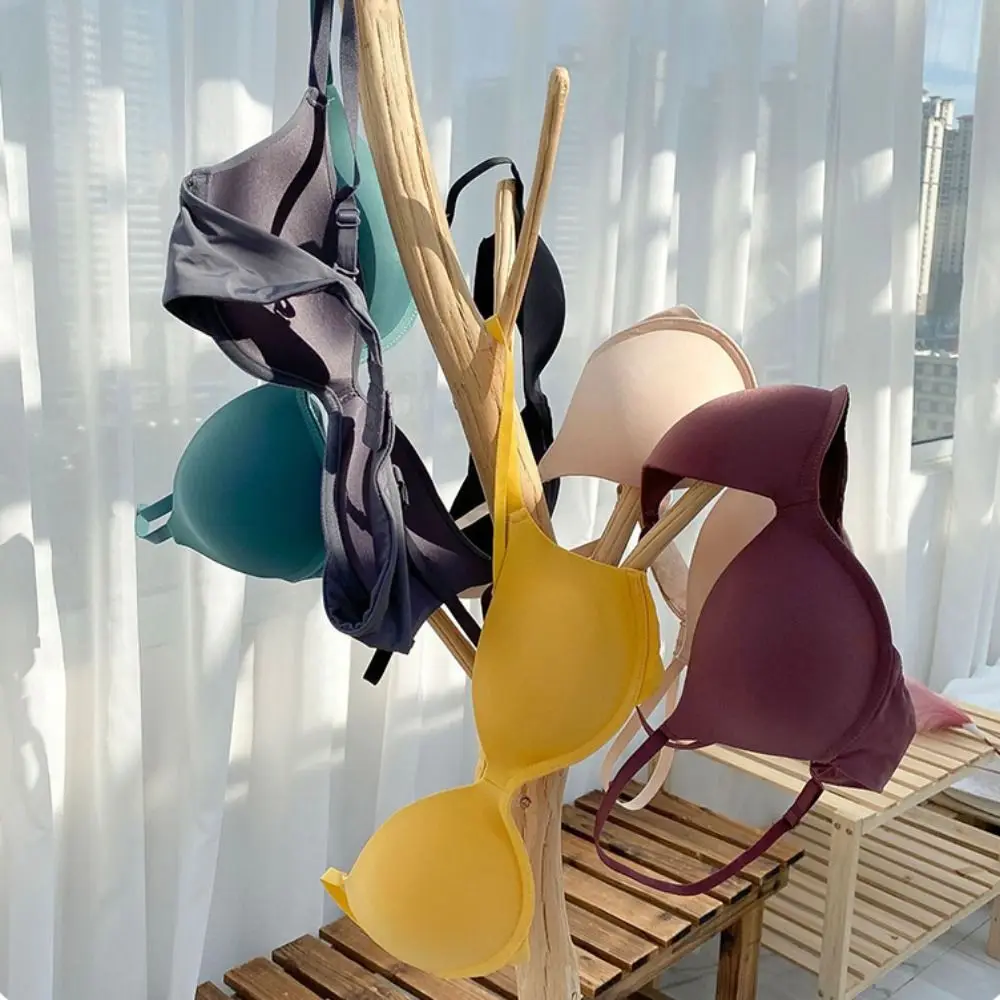 Modischer, verstellbarer Push-up-BH, Anti-Sagging-Dessous, nahtlose Unterwäsche, stoßfester BH für Damen, Sommer – Detail 10