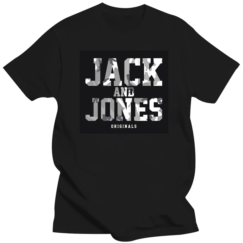 Jack And Jones Originals MillsMens T ShirtNew ArrivalMen Short SleevesPersonality