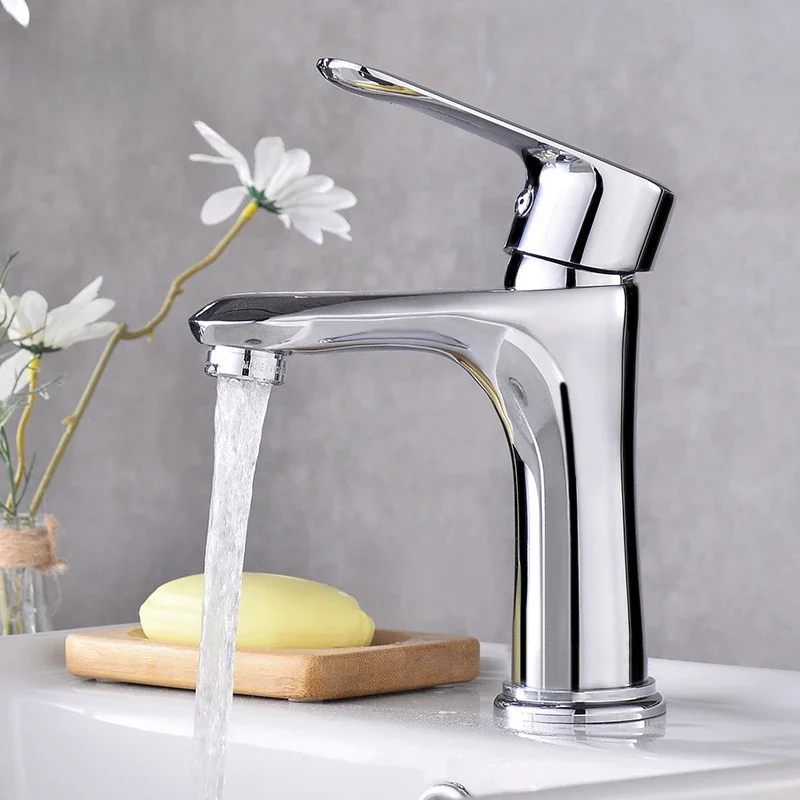 Bathroom Accessories, Washbasin Faucet, Hot and Cold Dual-use Mixing Valve