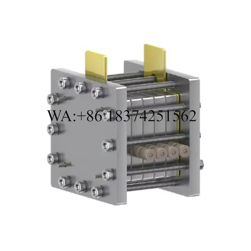 Wmwmnu Redox Flow Battery and Electrolyzer Testing Cell Stack with Ti Plates and Snakelike Channels for RFB-SC