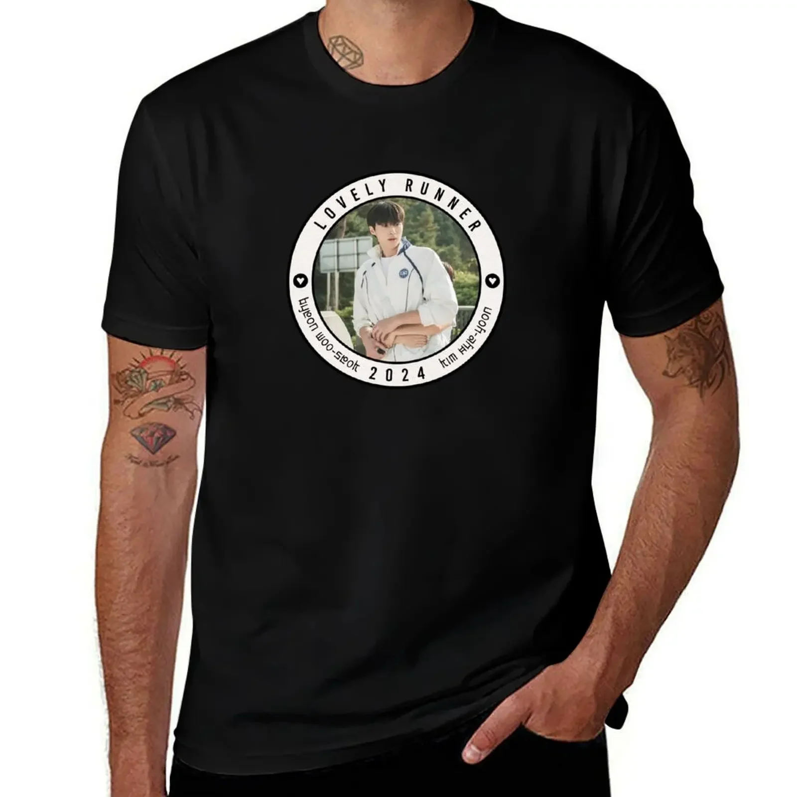 

Lovely Runner, Kdrama (2024) T-Shirt customizeds quick-drying street wear shirts graphic tee men