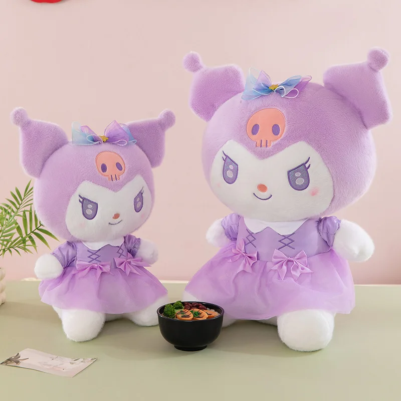 80cm サンリオ カワイイ クロミ ぬいぐるみ 可愛いぬいぐるみ 子供向け 誕生日 クリスマス プレゼント パープル ケロッピ ぬいぐるみ 枕