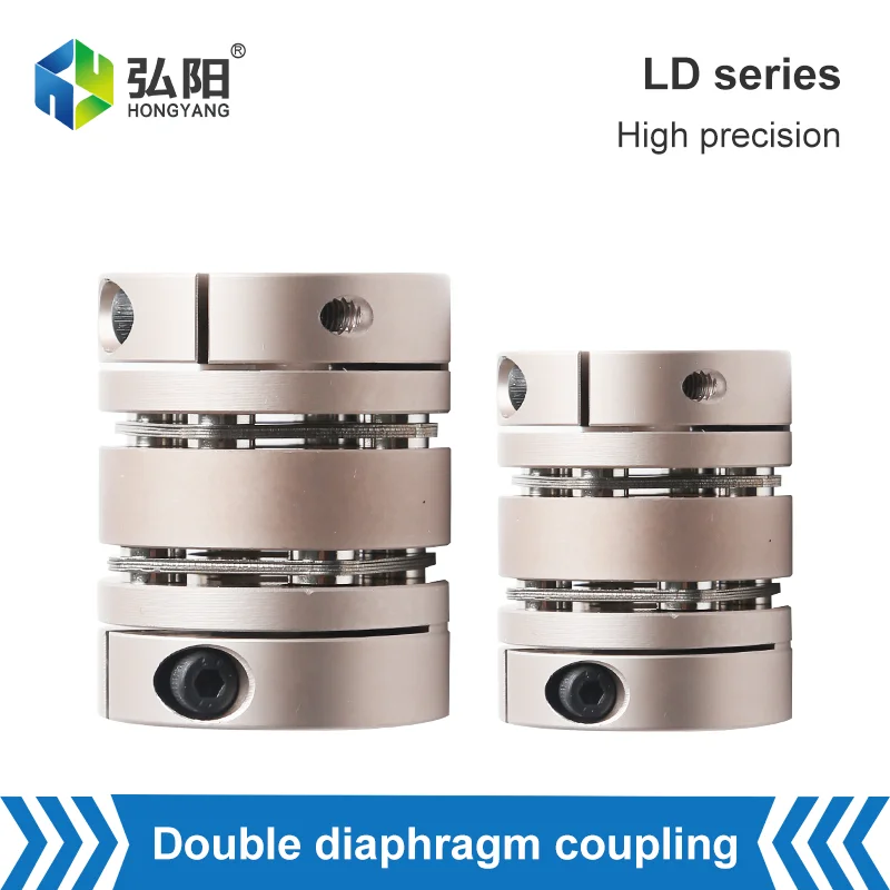 The diaphragm coupling of the stepper motor can be used for the transmission connection of CNC motors and engraving machines