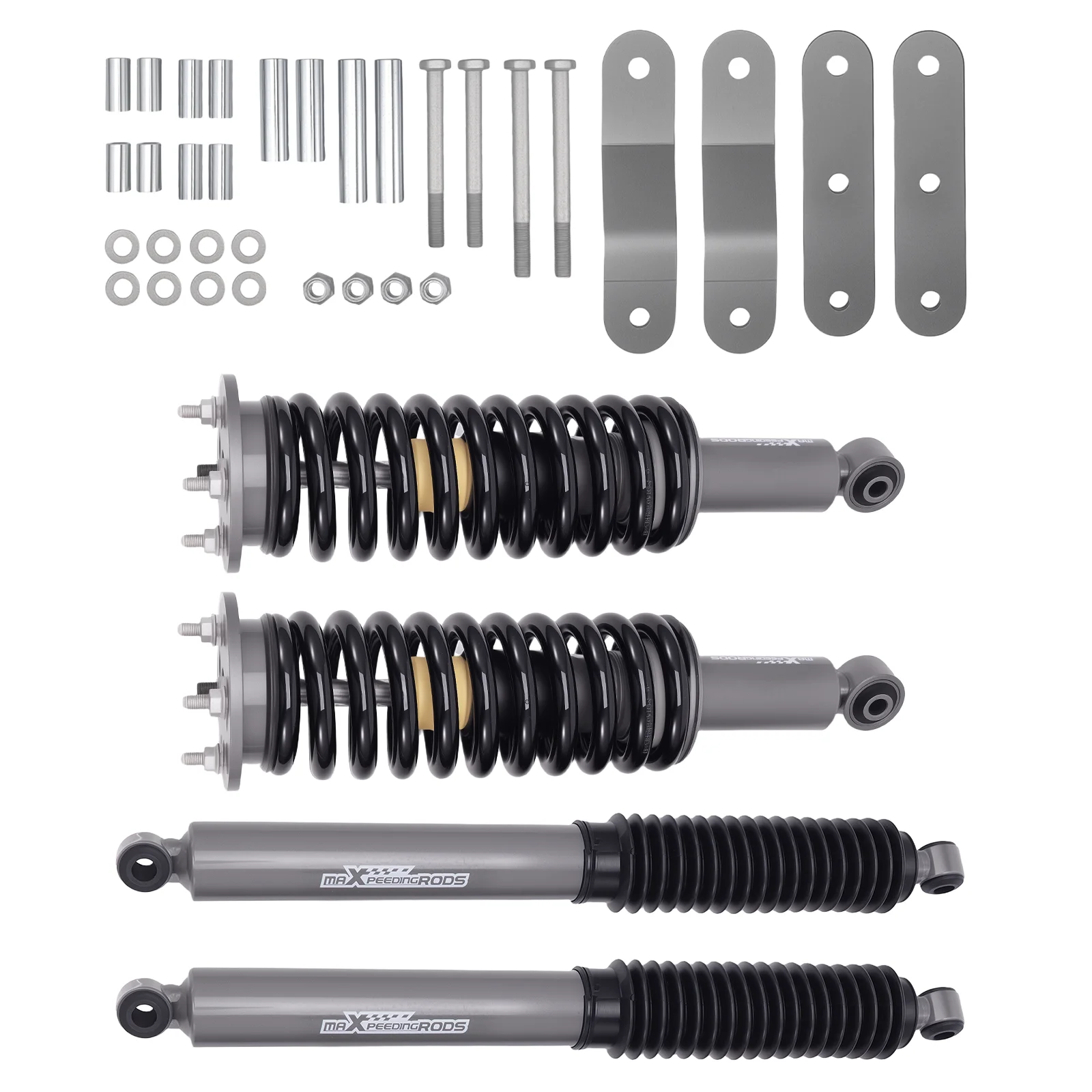 

2.5" Lift Kit w/ Lift Struts&Shock For Nissan Frontier 4WD 05-2024 w/Dust Cover