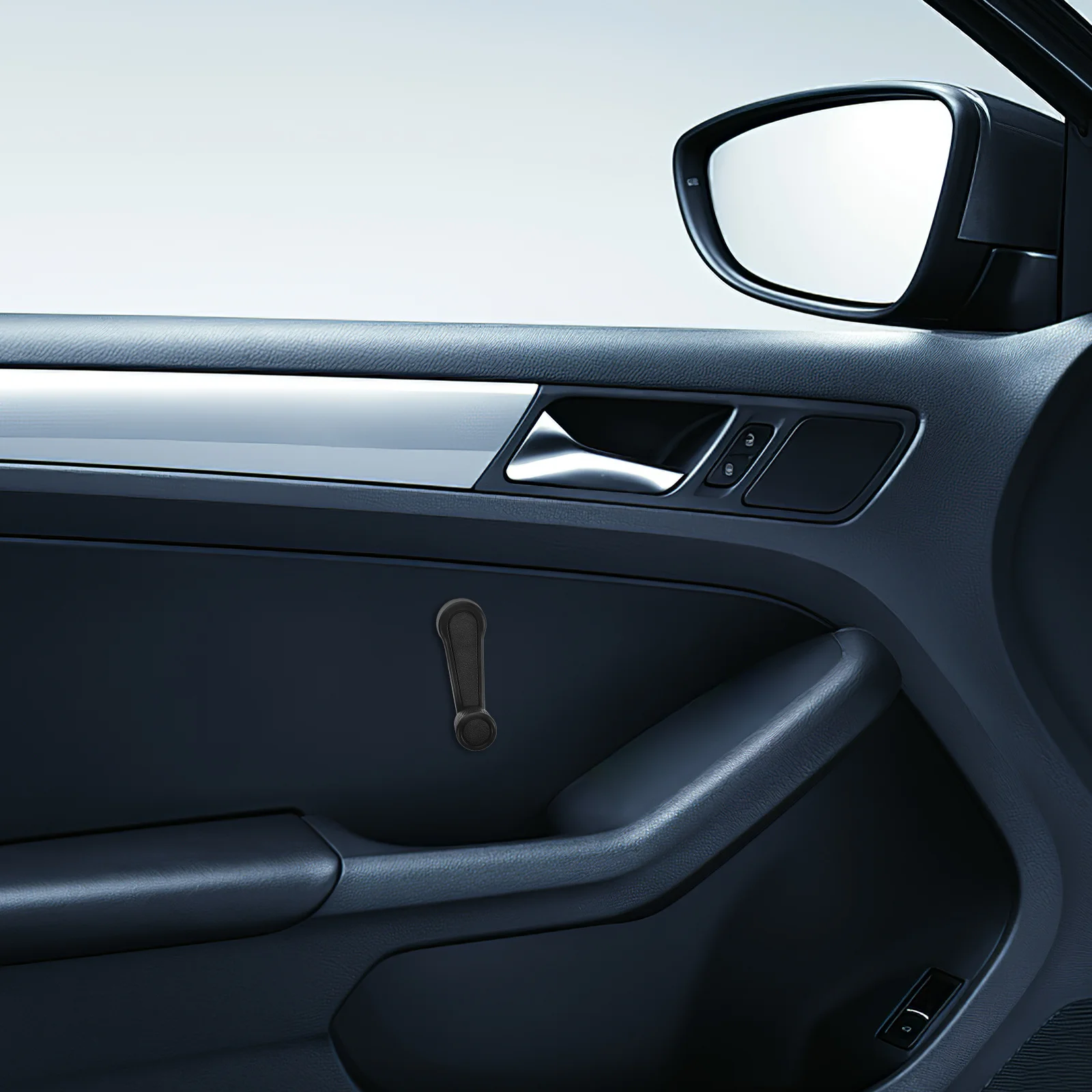 

2Pcs Car Window Crank Handle Replacement Smooth Operation Rear Front Window Operator Crank Grip Handle Easy Install