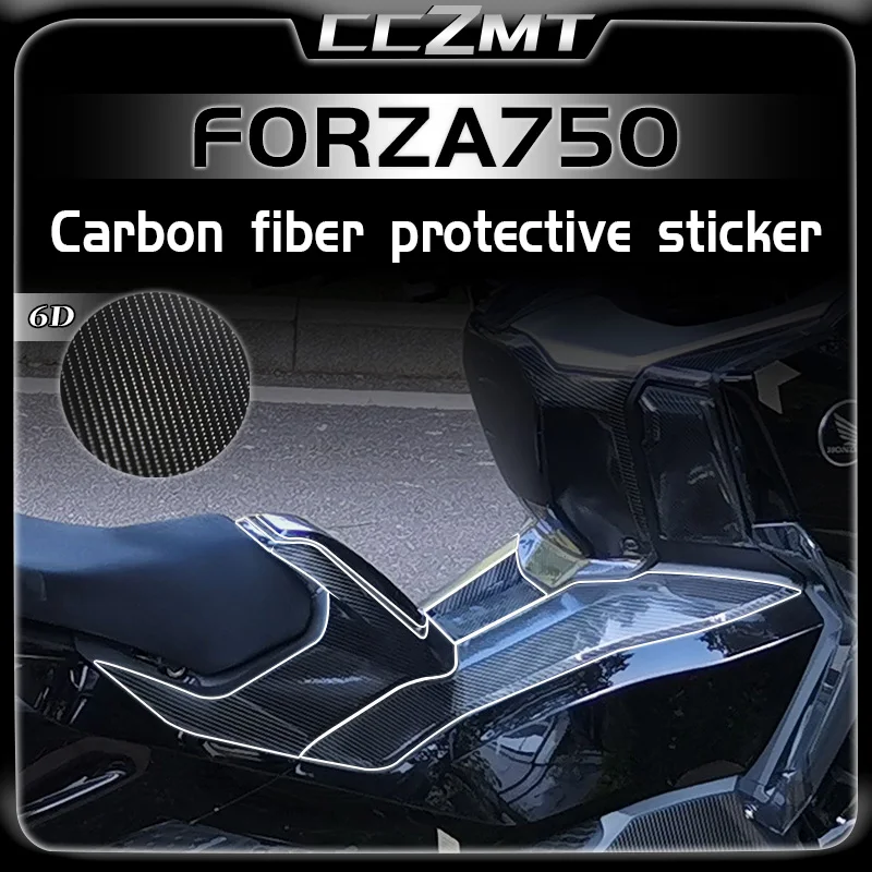 For Honda FORZA750 Forza 750 NSS750 motorcycle sticker 6D carbon fiber protective sticker body film modification accessories