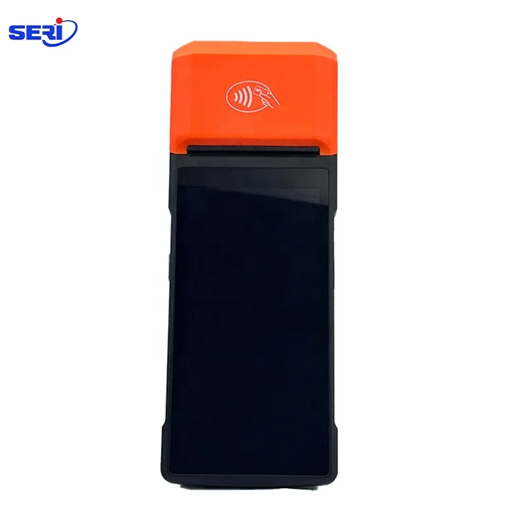 Mobile Handheld Android Touch Screen POS System Terminal with Printer