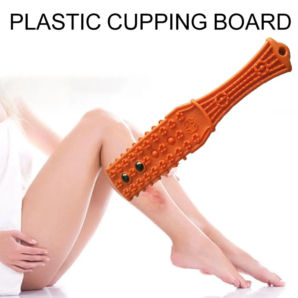 

Gua Sha Massager Stick - Beaded Percussion Therapy Tool for Muscle Relief, Relaxation & Meridian - Handheld Fitness Wellness