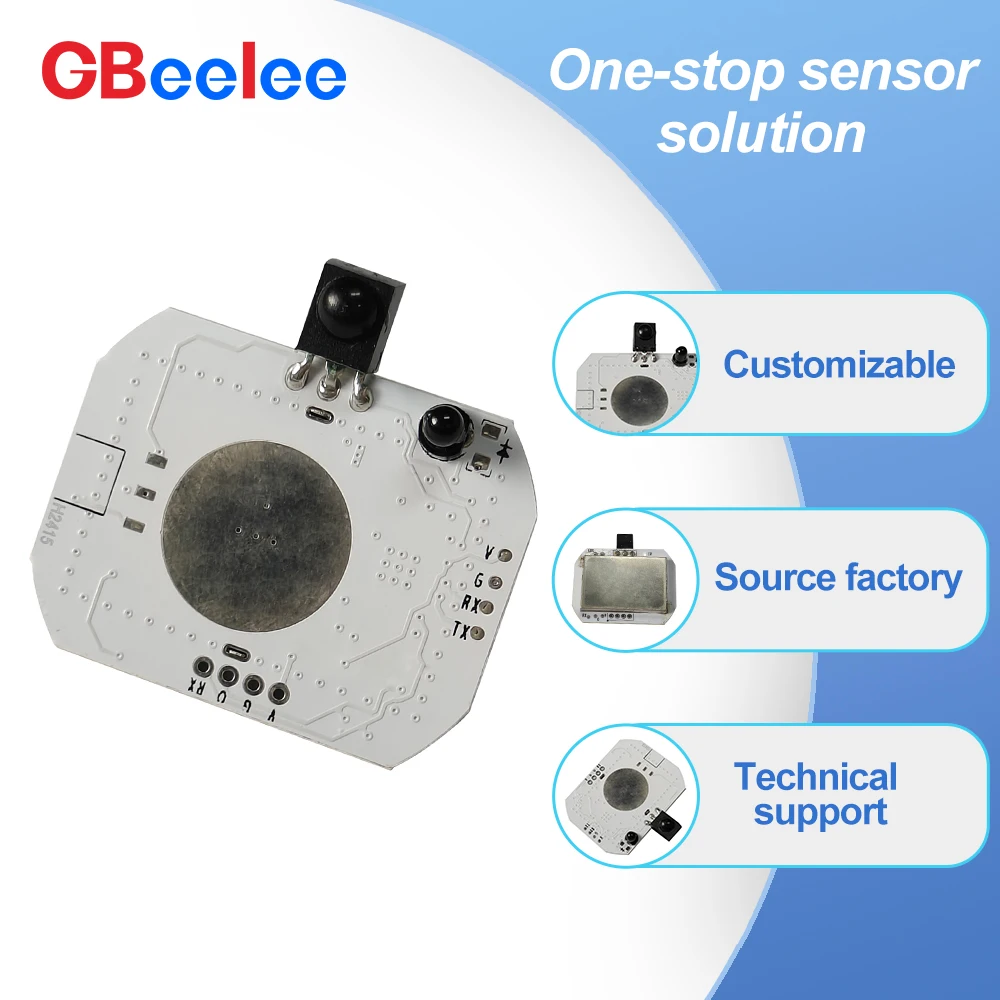 30PCS High Altitude Serie PWM Output Light Control Sensor Microwave Radar Sensor Module With Infrared Remote Control Real-time C