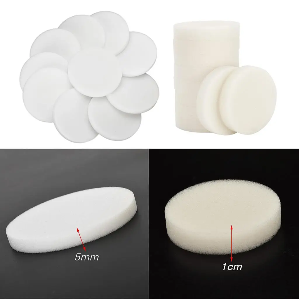 10pcs Natural Fresh Washing Puff Cosmetic Cleaning Skin Pads