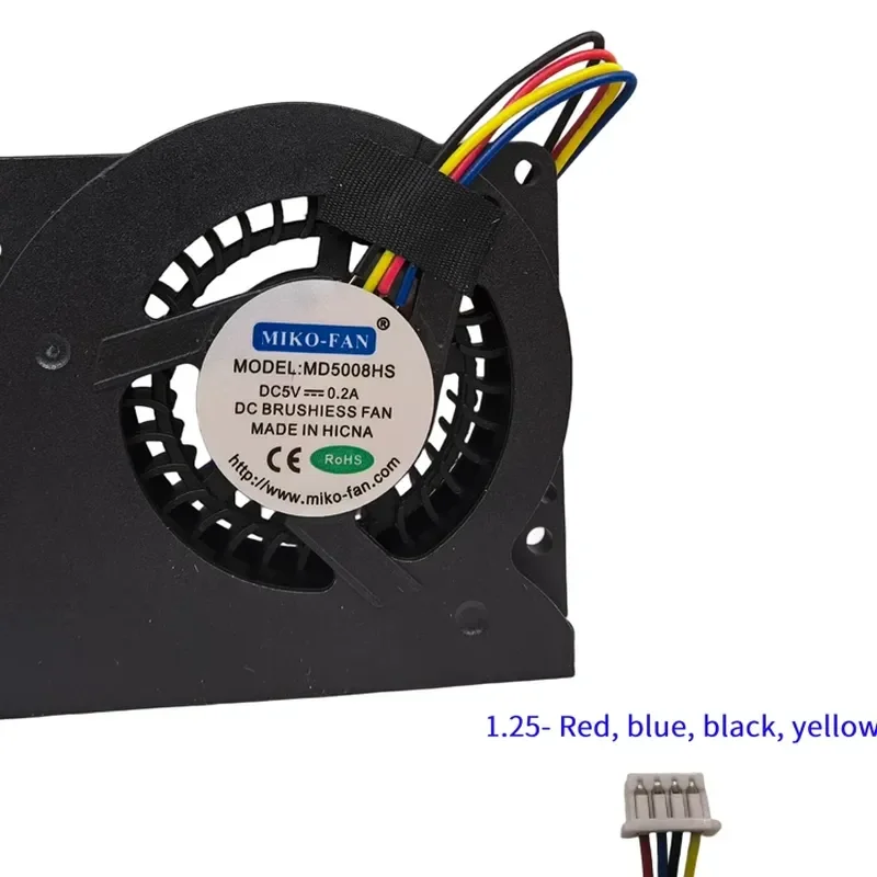 Fan for GMKtec DF5008YP DC 5V 0.24A 5008 Turbo Mini Host