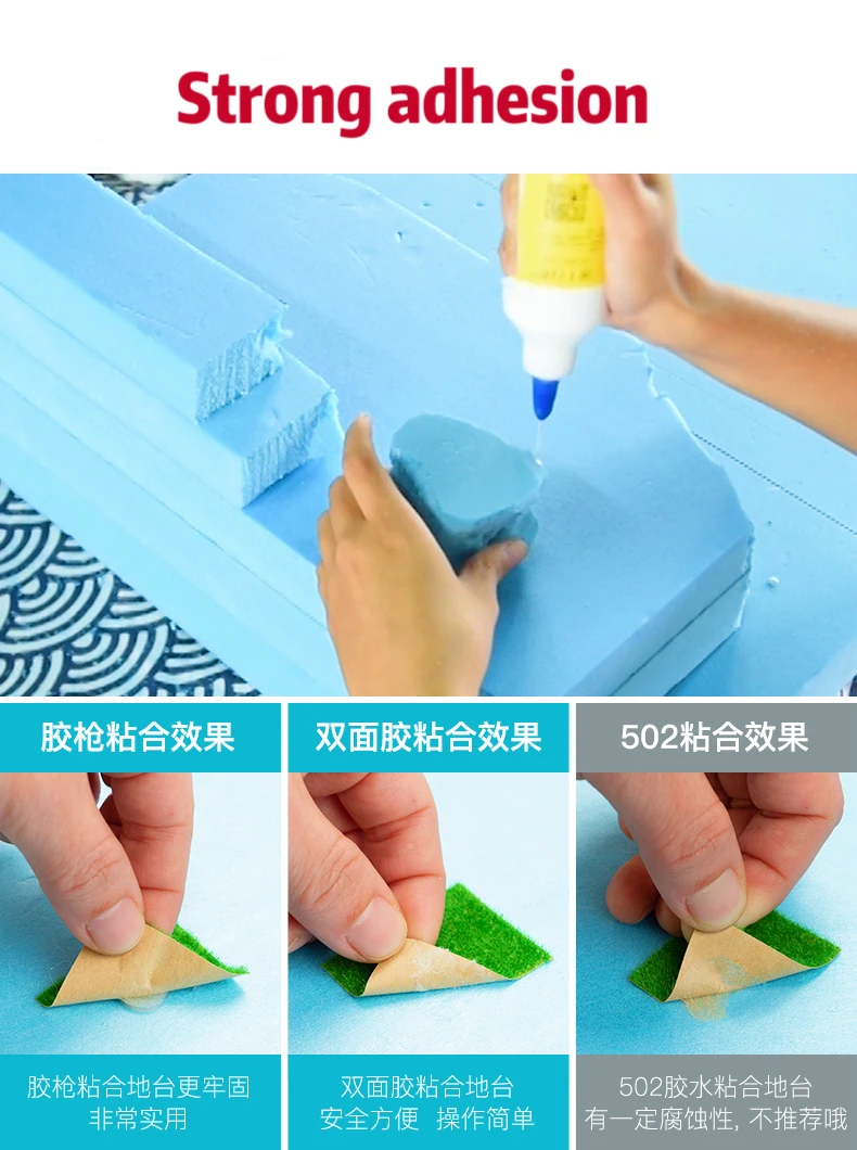 White/Black/blue PVC Foam Board High-Density Foam Board Used For DIY Building Model Materials Handmade Models  Landscape Models