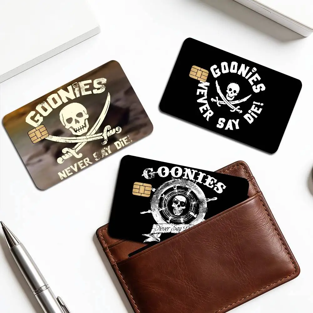 Adventure FUN The G-Goonies Credit Card Skin Stickers No Adhesive Residue Water Proof for VISA Credit Card Subway Access Card