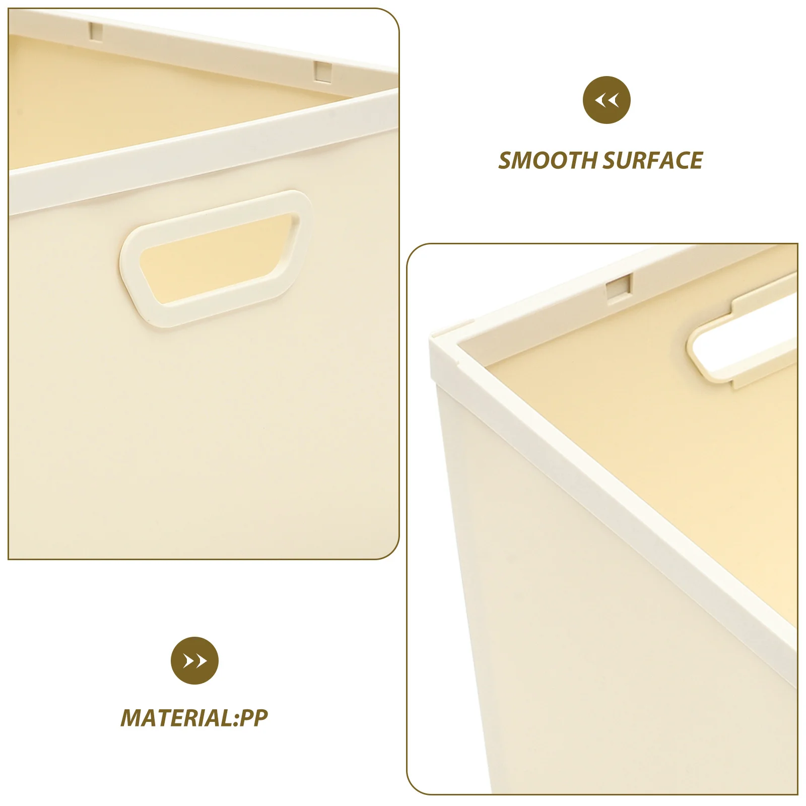 

Multifunctional Desktop Storage Box with Handle Creative Sundries Organizer Container for Home Office Cosmetics Jewelry Books