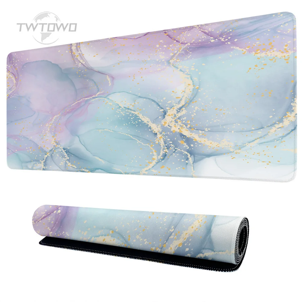 

Mouse Pad Gaming Colored Marble XL New HD Large Mousepad XXL Mechanical Keyboard Pad Mouse Mat Carpet Soft Computer Mice Pad