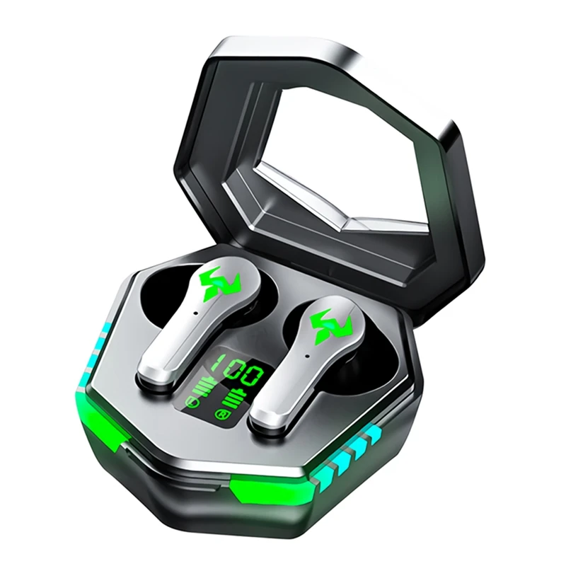 1PC N35 HIFI TWS Bluetooth Gaming หูฟังไร้สายหูฟังสเตอริโอสําหรับเกมกีฬา