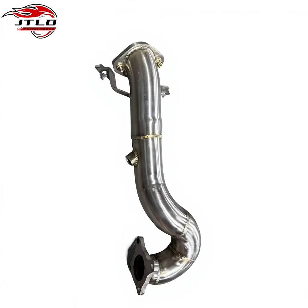 Stainless Steel Exhaust Downpipe For VW Golf 6 1.4T EA111 TSI Turbo Exhaust Performance Upgrade