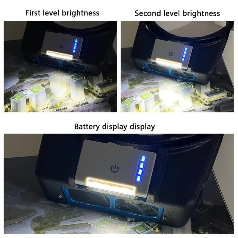 37me Professional Head Minted Magnifiers Инструмент увеличения гарнитурных гарнитур