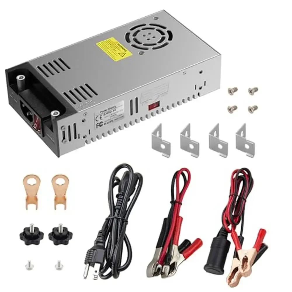 

12V 50A Power Supply Transformer 600W SMPS Adapter RV Camper Car Devices
