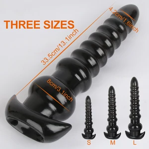 Steker Pantat Besar Mainan Seks Dildo Anal Panjang untuk Wanita Pria Bola Dildo Besar Manik-manik Besar Colokan Seksi Erotis Lucu Analplug Raksasa Dewasa 8 manik-manik anal penjualan terbaik besar - №