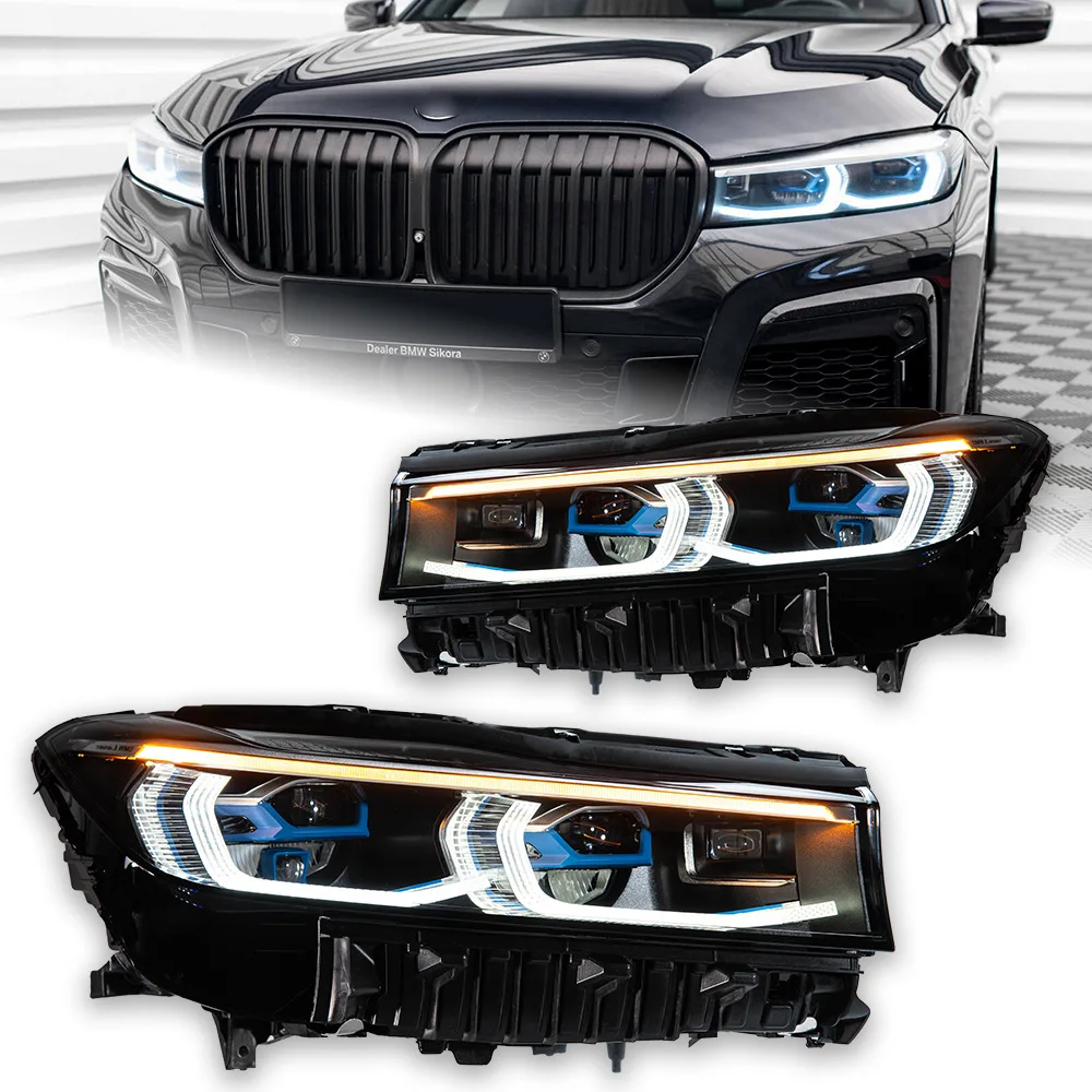 

Car Model for BMW 7 Series G12 2016-2019 LED DRL Dynamic Signal High and Low Beam Day Running Light DRL Light Auto Lamps