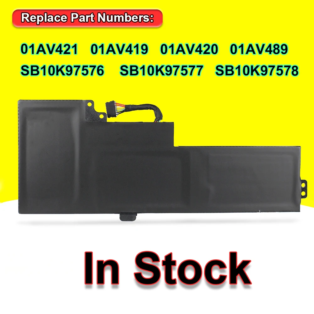 New 01AV489 for Lenovo ThinkPad T470 T480 A475 A285 Series 01AV419 01AV420 01AV421 01AV489 Laptop Battery SB10K97576 SB10K97578
