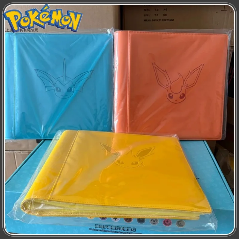 

В наличии: Оригинальный подарочный набор Pokemon Eeveelutions Flareon Jolteon Vaporeon, альбом для хранения карт PTCG, папка для коллекционных карт