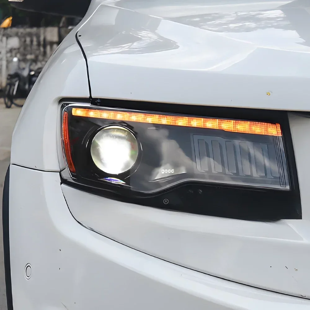 

For Jeep Grand Cherokee 2014-2021 LED Car Front Lamps Assembly Upgrade Bifocal Lens Style Hot Sale Auto Headlights Accessories
