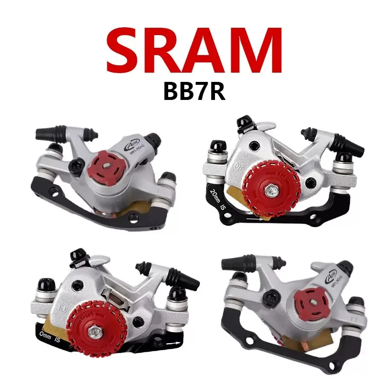 sram Line Pulling Bike Disc Brake Sets AVID BB7 BB7R BB5 Aluminum Alloy Mechanical MTB Mountain Bicycle Brake Caliper Front Rear