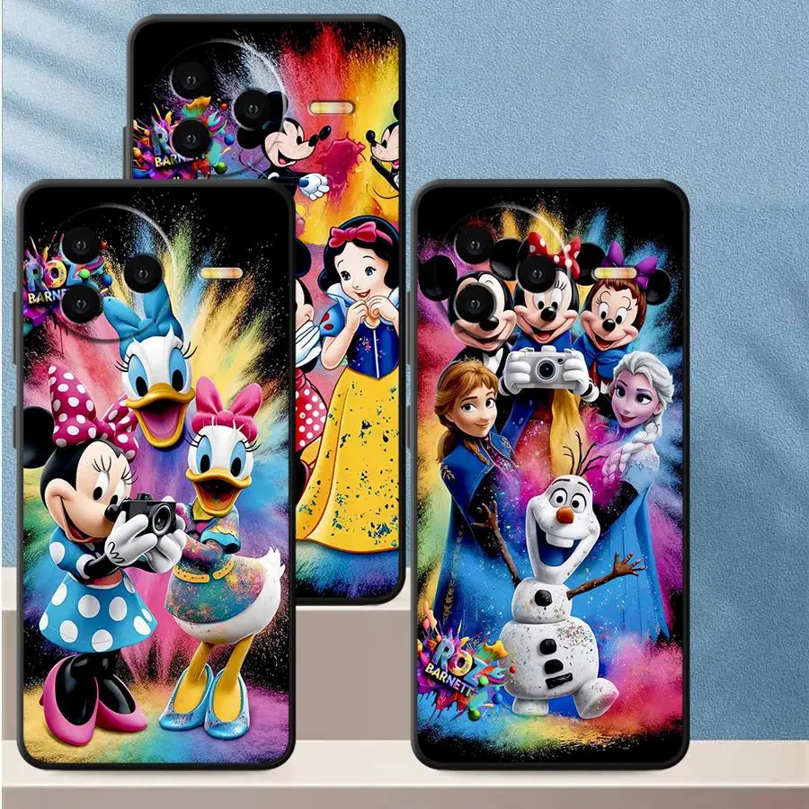 Soft Back Phone Cover Case for Xiaomi Redmi A1 A2 Plus 9T 13C 12C 12 10 9A 9C A5 K60 K40 K50 Gaming Disney Cute Princess