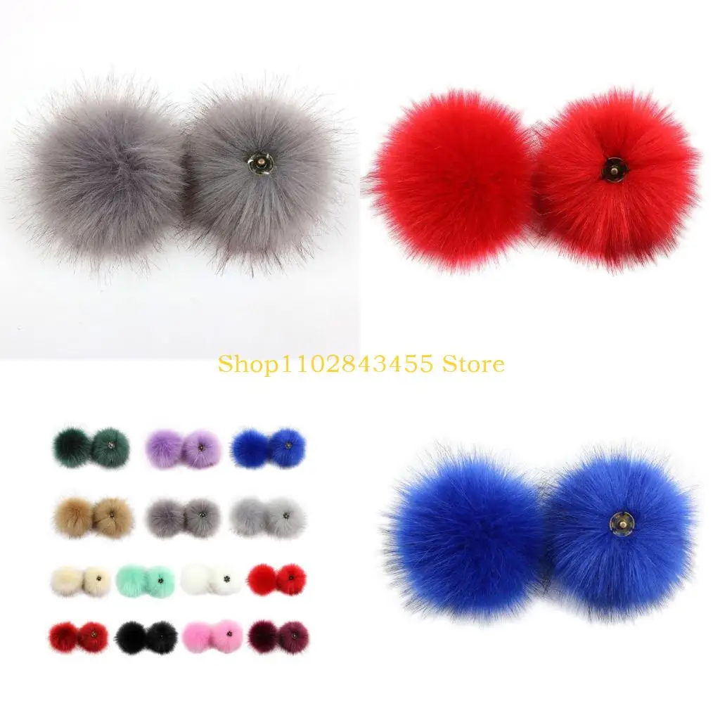 49MC Artificial Ball Multi-Color Arts and Crafts Fuzzy Pom Poms for Knitting Weaving Sweater Gloves Decoration