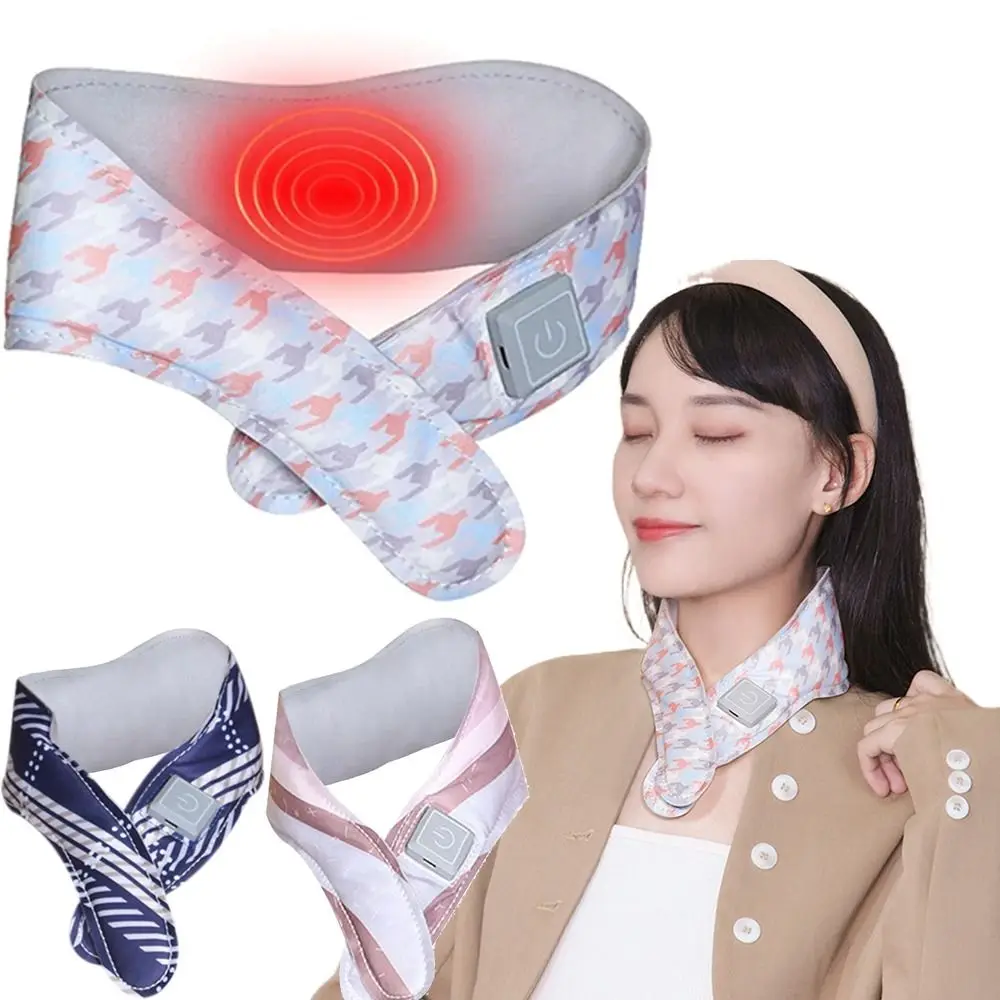 

Adjustable Temperature Electric Heated Scarf Folding USB Charging Neck Warmer Lightweight Fast Heating Thermal Neckerchief Girls